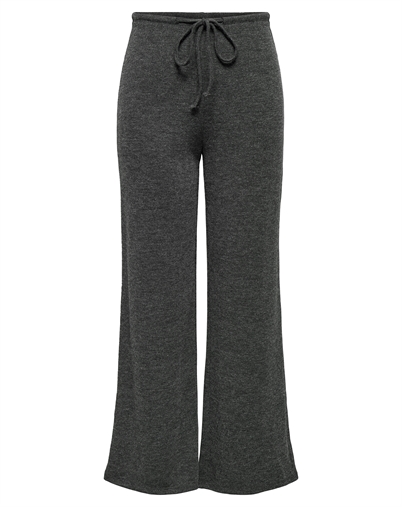Only - ONLKaya Life Wide Bukser - Dark Grey Melange